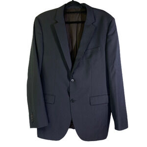 HUGO BOSS Grey‎ Pinstripe Wool Tesse Biella Suit Jacket
